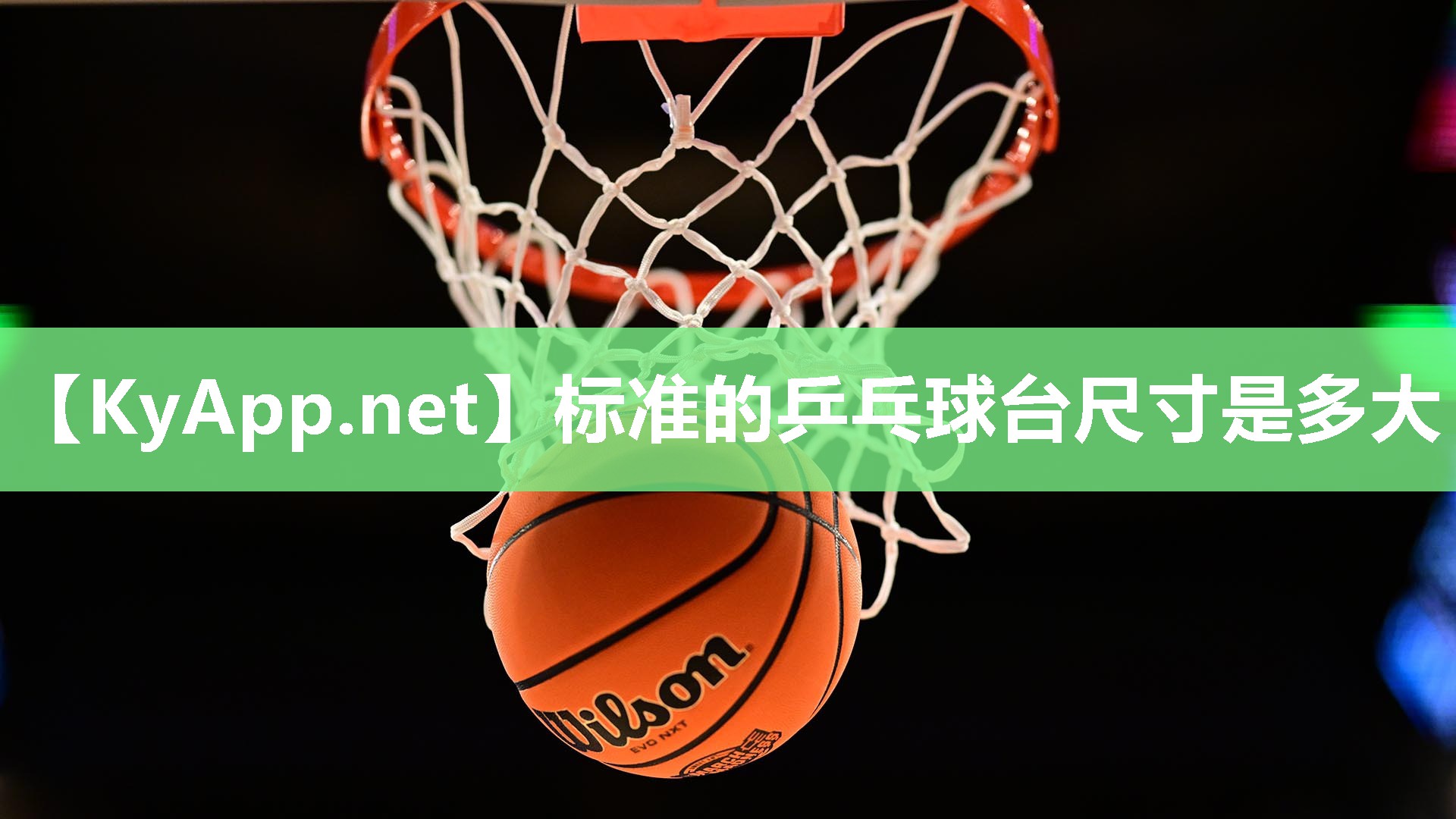 标准的乒乓球台尺寸是多大