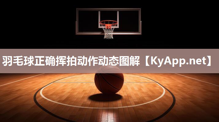 羽毛球正确挥拍动作动态图解